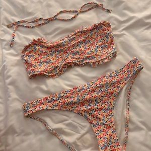 Hollister Floral Bikini
